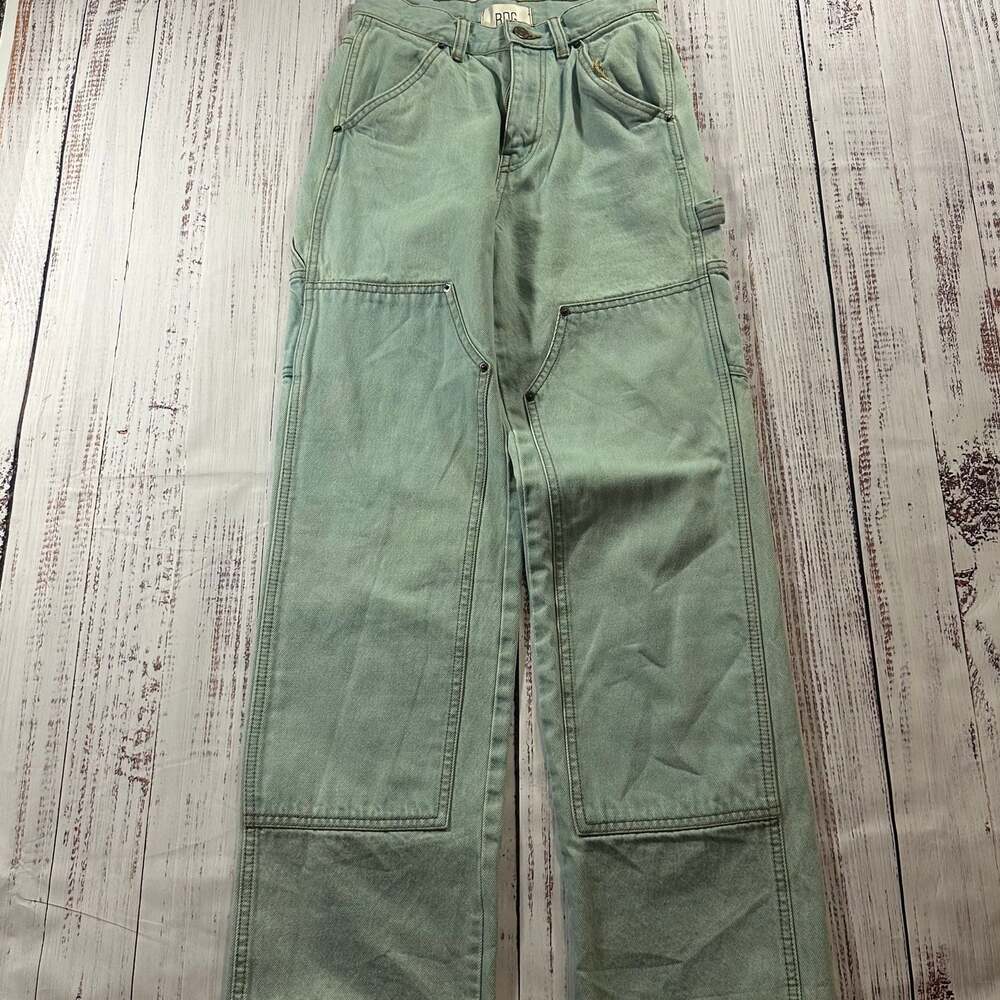 BDG Urban Outfitters Double Knee High Rise Y2K Grunge Carpenter Utility Jeans-S